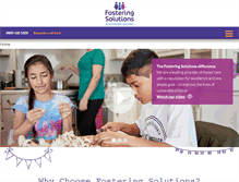 Tablet Screenshot of fosteringsolutions.com